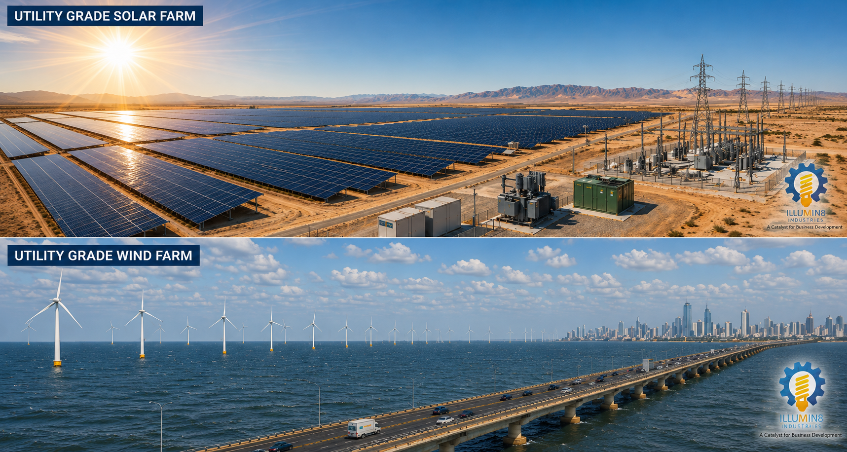 Utiity Grade Power overview — integrated subsystems and key benefits
